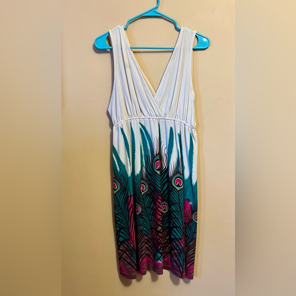 India Boutique - Cover Up/Dress - Peacock - Small